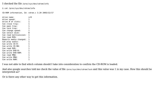Unix & Linux: Need to check whether the CD-ROM is loaded or not (2 Solutions!!) смотреть онлайн