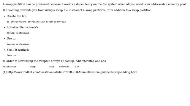 Why does Linux use a swap partition rather than a file? (5 Solutions!!) смотреть онлайн