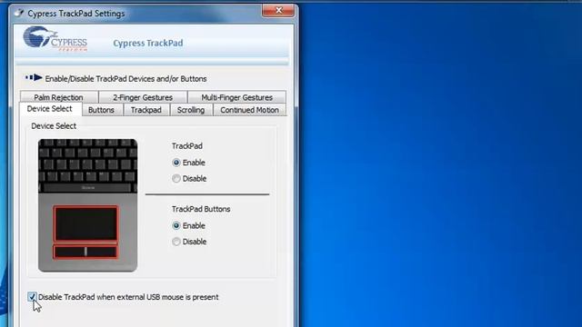 Using your Touchpad after Installing the Software смотреть онлайн