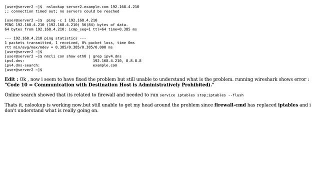 Unix & Linux: Why is my DNS server not resolving from an external system? смотреть онлайн