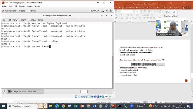 File Transfer Protocol (FTP) pada centOS 7 смотреть онлайн