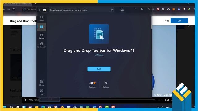 Enable Drag and Drop to taskbar Windows 11, SOLVED!! смотреть онлайн