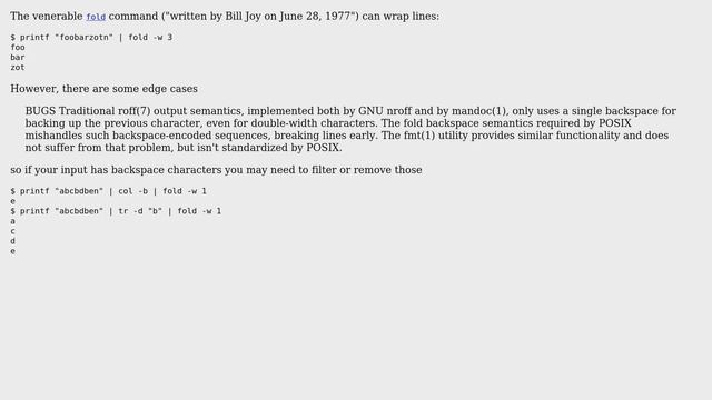 Unix & Linux: How to insert newline characters every N chars into a long string? (4 Solutions!!) смотреть онлайн