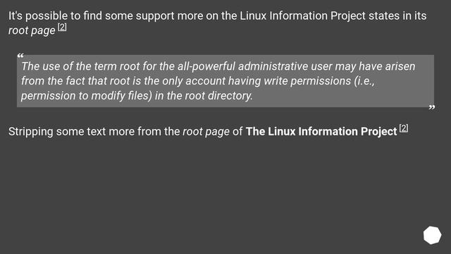 Why is the most powerful user on a Unix/Linux system called “root?” смотреть онлайн