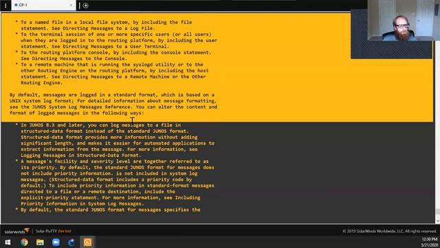 JPR-961 | Device Infrastructure | System Features | Syslog | 1 смотреть онлайн