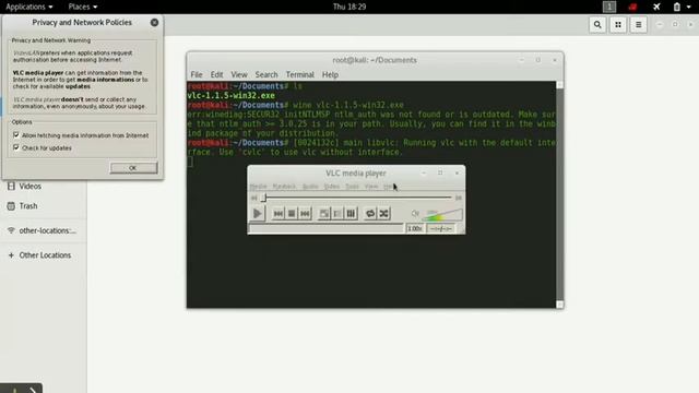 Install any Windows software in Kali Linux смотреть онлайн