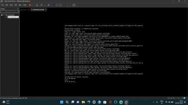 how to reset #redhat #redhatlinux password if you forget it. смотреть онлайн