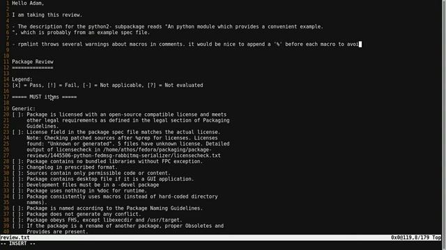 O processo de revisão de pacotes no Fedora Project смотреть онлайн