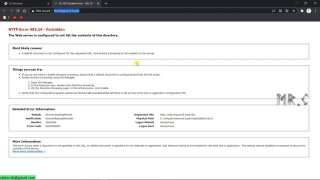 #05 Cấu hình .Net Core App chạy trên IIS Windows 10 | HỌC ASP.NET CORE 5.0 TỪ ĐẦU ĐỂ LÀM смотреть онлайн