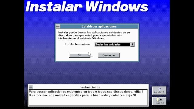 PC - Como Instalar Windows 3.0 en Español 1990s смотреть онлайн