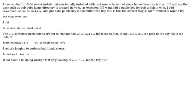 Unix & Linux: Add a SSH key for second user (2 Solutions!!) смотреть онлайн