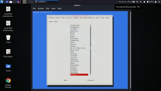 How to set correct time in kali linux! смотреть онлайн