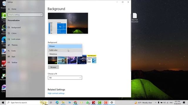 How To Change Desktop Background Windows 10 смотреть онлайн