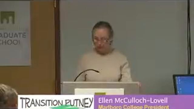 Trans. Putney: Building a Rural Economy 3/10/11 смотреть онлайн