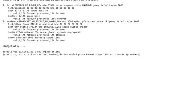 Unix & Linux: Destination Host Unreachable after switching to static ip (2 Solutions!!) смотреть онлайн