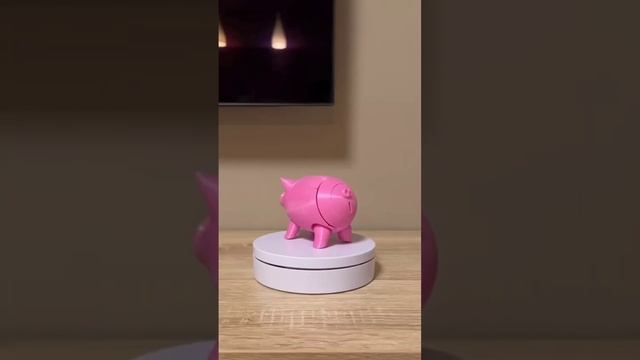 Маленькая копилка, little piggy bank #3дпечать #3dprinting #3дпринтер #3dprint #timelapse #bambulab смотреть онлайн