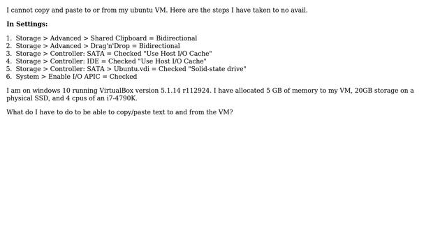 Ubuntu 16.04 on VirtualBox cannot copy/paste (2 Solutions!!) смотреть онлайн