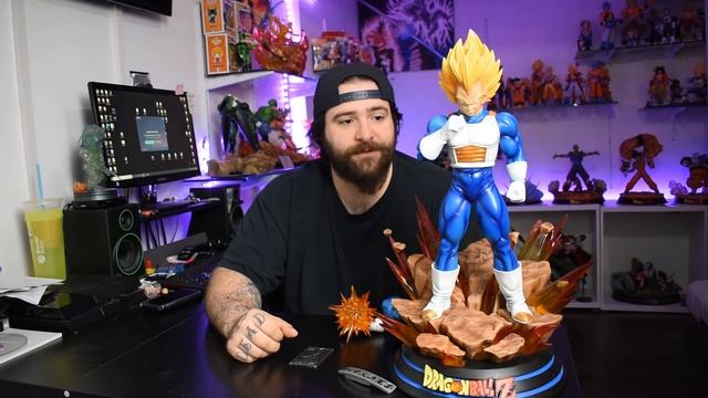 ELEMENT STUDIO 1/4 SCALE VEGETA STAUE REVIEW #statueunboxing #vegeta #templestudio смотреть онлайн