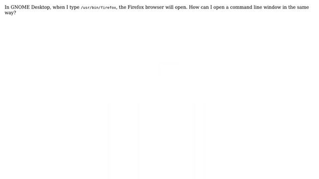 Unix & Linux: Open a command line window in GNOME Desktop смотреть онлайн