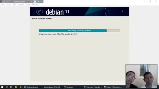 Cara install Linux Debian 11 di virtual Box смотреть онлайн