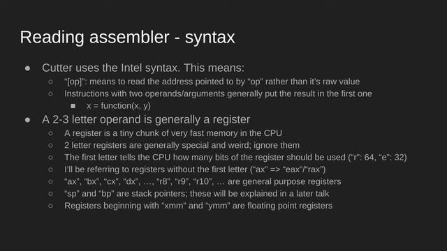 Workshop 3: Introduction to reverse engineering смотреть онлайн