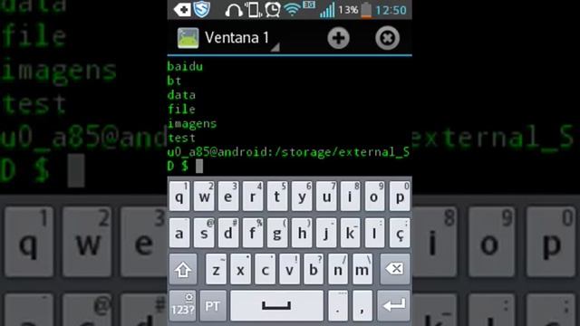 Android Terminal Emulator Parte 2