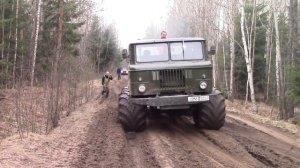 газ 66 шишига на арочных колесах real spintires