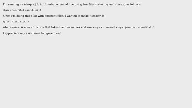 Unix & Linux: Run a bash function that takes two files names as variables from command line смотреть онлайн