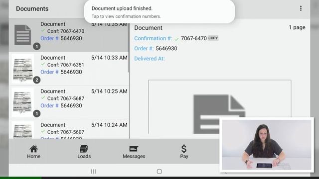 Driver Hub/Geotab - Paperwork Scanning Tutorial смотреть онлайн