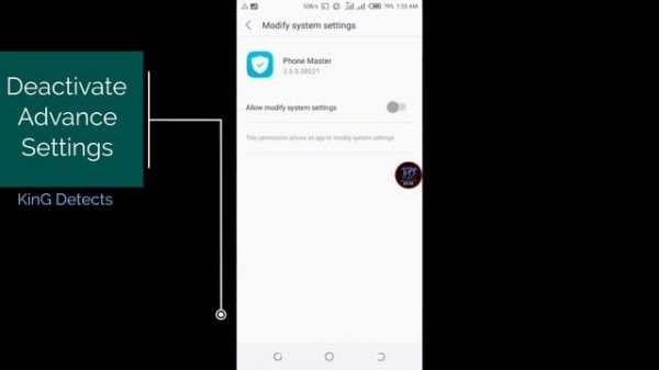 Phone master is using battery || how to stop phone master notification