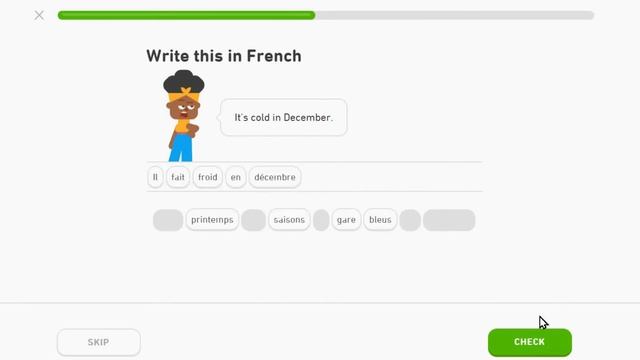 Duolingo Placement Test In French смотреть онлайн