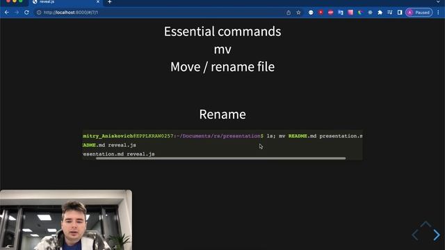 JS FE 2022Q3 Unix Commands Essentials смотреть онлайн