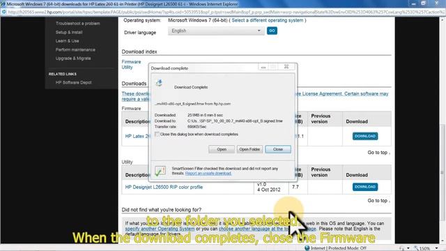 Using the Embedded Web Server on the HP Latex 260 Designjet L26500 and Designjet L25500 Printers смотреть онлайн