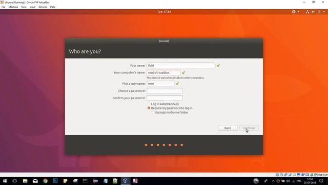 Creating Ubuntu Virtual Machine using Virtual Box смотреть онлайн