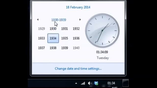 Windows 7 Clock Features - Find Any Date смотреть онлайн