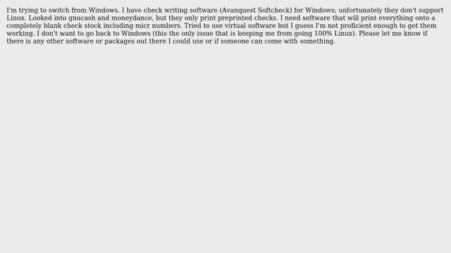 Check writing software for Linux Mint 17 смотреть онлайн