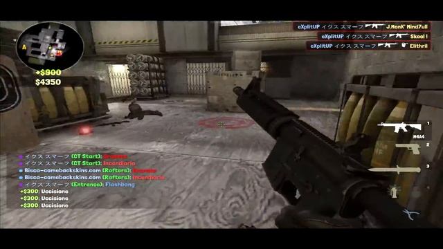 CS:GO Crazy B Site Retake on Cache смотреть онлайн