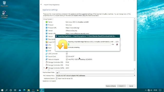 How to install kali linux in vertual box || how to install kali linux on windows 10. смотреть онлайн