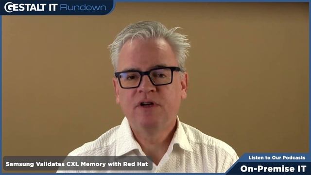 Samsung Validates CXL Memory with Red Hat смотреть онлайн