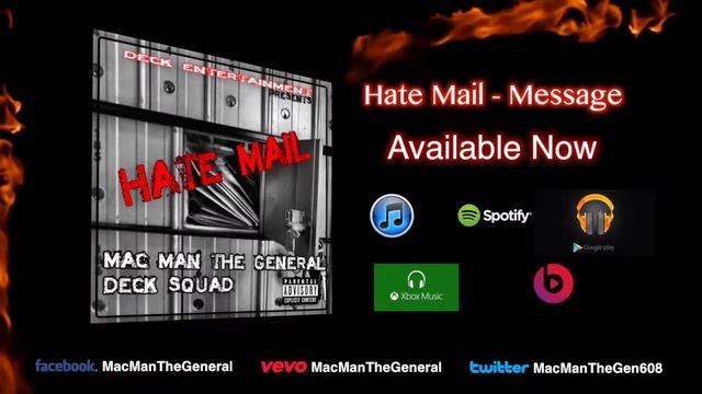 Mac Man The General - Hate Mail Message - Audio смотреть онлайн