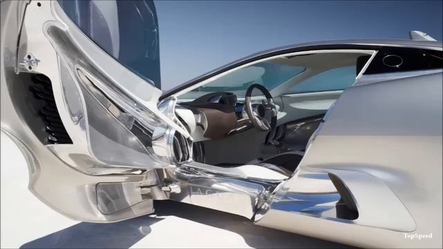 2010 Jaguar C-X75 Concept Interior and Exterior﻿ смотреть онлайн