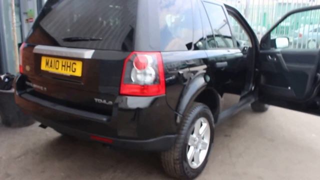 Land Rover Freelander TD4 E S Finished In Santorini Black At Rix Motor Company