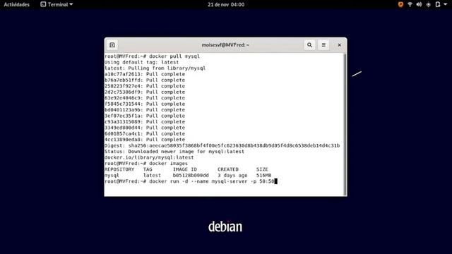 Creación de Docker en linux debian смотреть онлайн