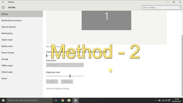 How to set Brightness on Windows 10 смотреть онлайн