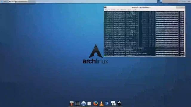 Atualização completa de sistema no Arch Linux! смотреть онлайн