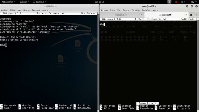 Kali Linux aircrack-ng Para: Ing. Napo De: Cristela смотреть онлайн