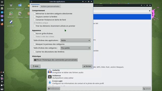 MX Linux/ desactiver l'instance en tache de fond (liste des applications смотреть онлайн