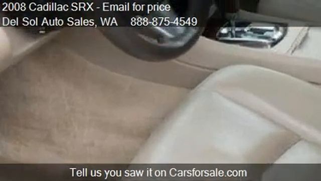 2008 Cadillac SRX V8 - for sale in Everett, WA 98208 смотреть онлайн