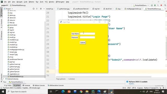 Tkinter Multi Window Project part 02 | PrSoftwares смотреть онлайн