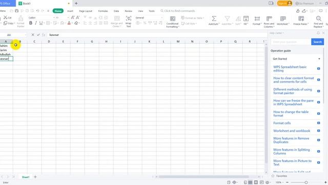 How to sum on WPS office || LearnTube BD || WPS office смотреть онлайн
